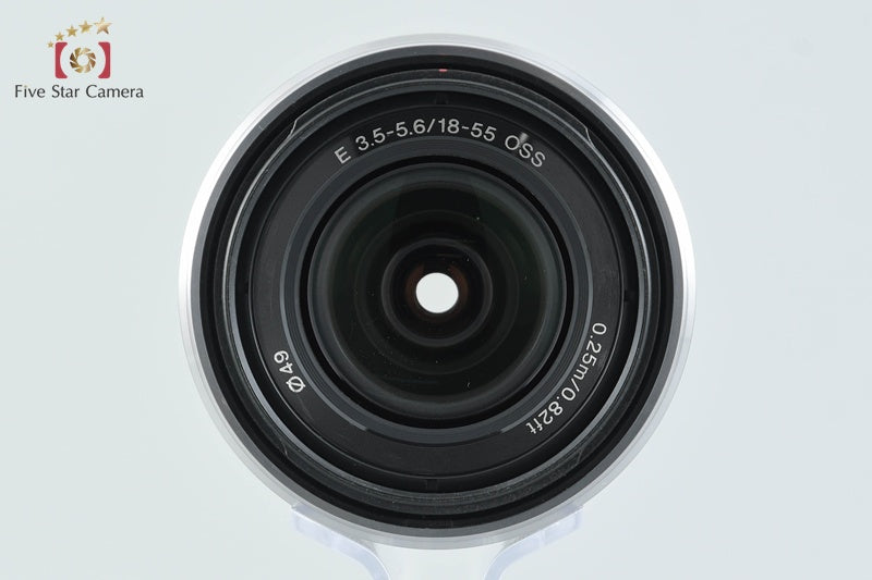 SONY E 18-55mm f/3.5-5.6 OSS SEL1855 Silver