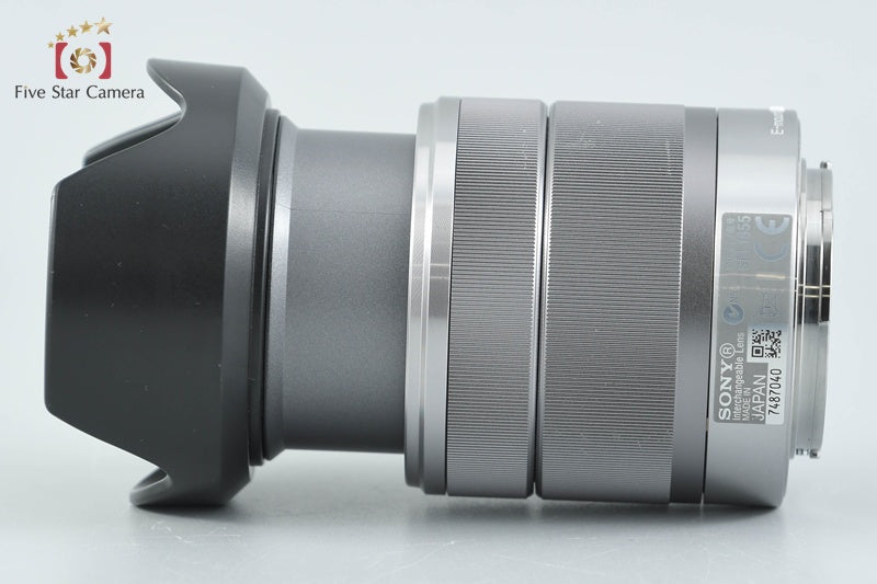 SONY E 18-55mm f/3.5-5.6 OSS SEL1855 Silver