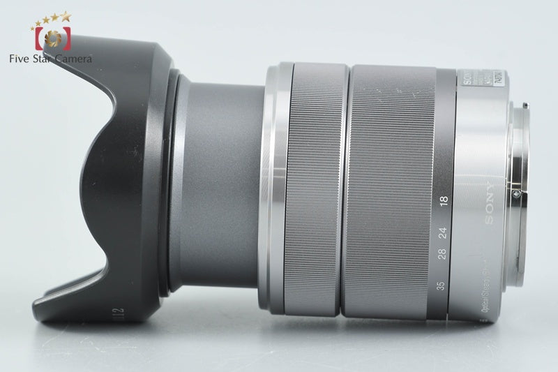 SONY E 18-55mm f/3.5-5.6 OSS SEL1855 Silver
