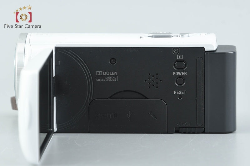 Sony Handycam HDR-CX270V White Digital HD Video Camera [Japanese Language Only]