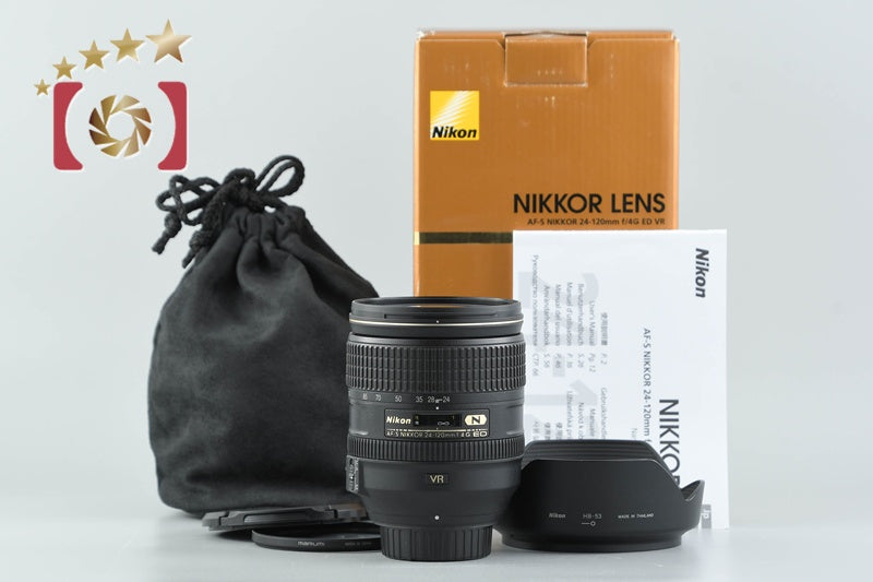 Nikon AF-S NIKKOR 24-120mm f/4 G ED VR w/ Box