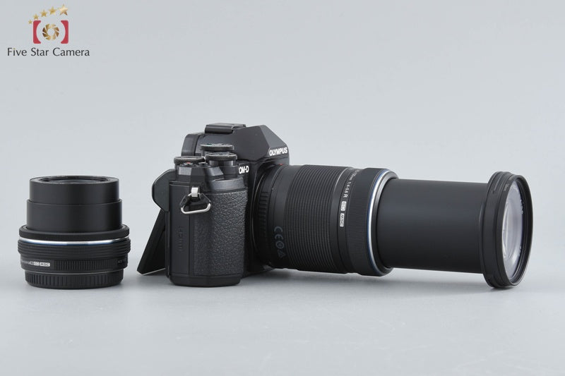 Olympus OM-D E-M10 Mark III Black 16.1 MP 14-42 40-150 EZ Lenses
