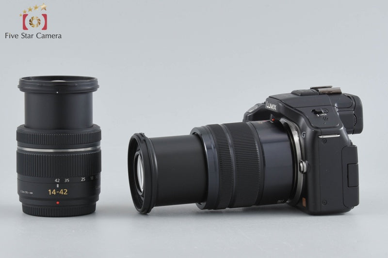 Panasonic LUMIX DMC-G5 Black 16.0MP 14-42 45-150 Lenses [Japanese Language Only]