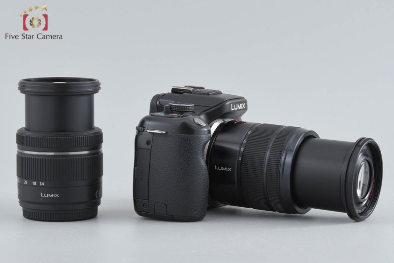 Panasonic LUMIX DMC-G5 Black 16.0MP 14-42 45-150 Lenses [Japanese Language Only]