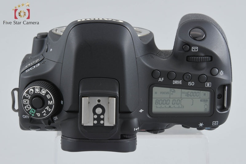 Shutter count 2,881 Canon EOS 80D 24.2 MP Digital SLR Camera Body