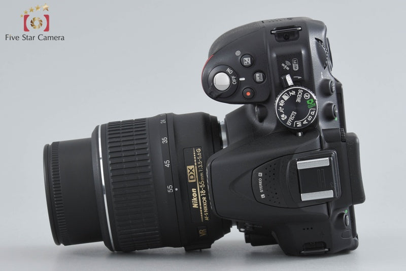 Nikon D5300 Black 24.2 MP DSLR Camera 18-55 VR Lens