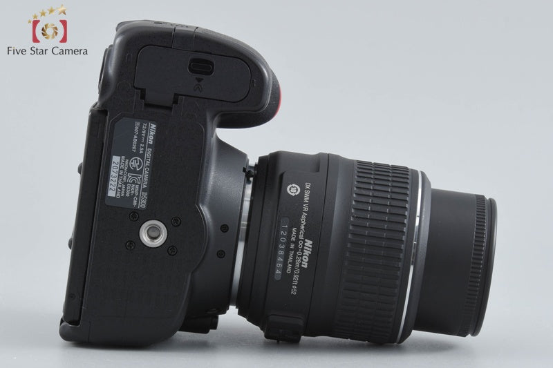 Nikon D5300 Black 24.2 MP DSLR Camera 18-55 VR Lens