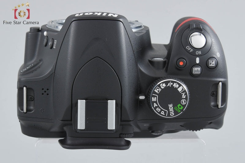 Nikon D3200 Black 24.2 MP Digital SLR Camera Body