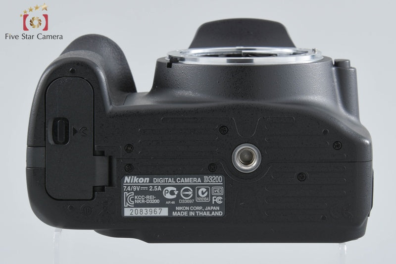 Nikon D3200 Black 24.2 MP Digital SLR Camera Body