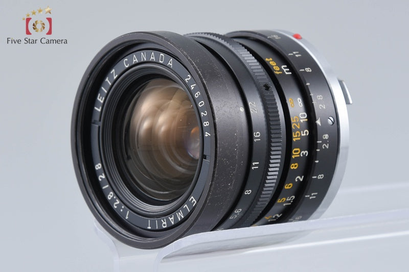 Leica ELMARIT 28mm f/2.8 2nd Canada for Leica M Mount