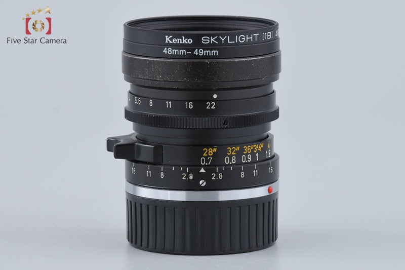 Leica ELMARIT 28mm f/2.8 2nd Canada for Leica M Mount