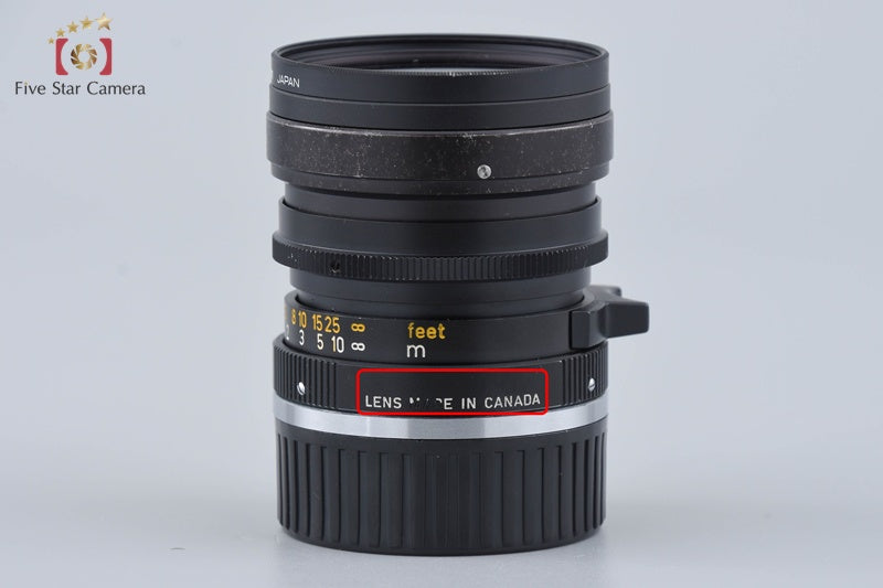 Leica ELMARIT 28mm f/2.8 2nd Canada for Leica M Mount