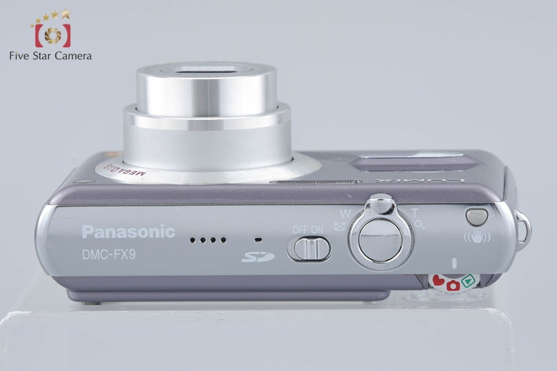 Panasonic LUMIX DMC-FX9 Mauve Gray 6.0 MP Digital Camera