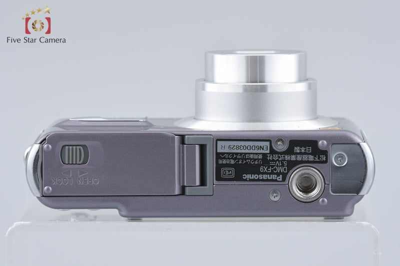 Panasonic LUMIX DMC-FX9 Mauve Gray 6.0 MP Digital Camera