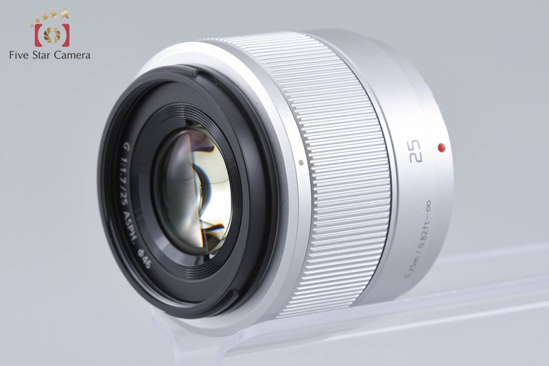 Panasonic LUMIX G 25mm f/1.7 ASPH. H-H025 Silver