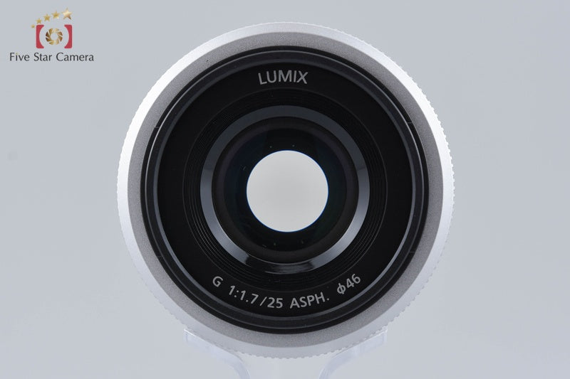 Panasonic LUMIX G 25mm f/1.7 ASPH. H-H025 Silver