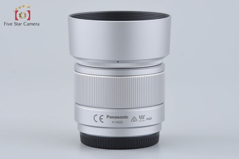 Panasonic LUMIX G 25mm f/1.7 ASPH. H-H025 Silver