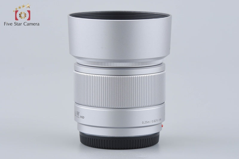 Panasonic LUMIX G 25mm f/1.7 ASPH. H-H025 Silver