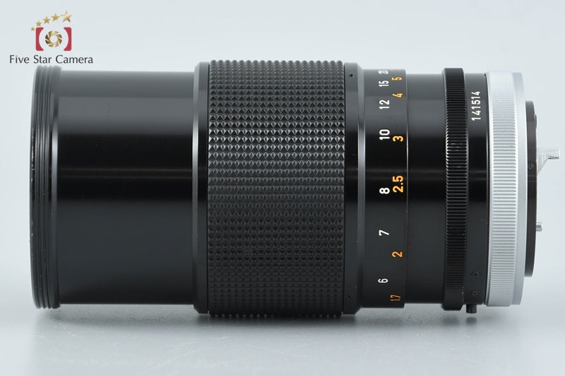 Canon FD 135mm f/2.5 S.C.