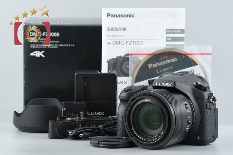 Panasonic LUMIX DMC-FZ1000 20.1MP Digital Camera w/ Box [Japanese Language Only]