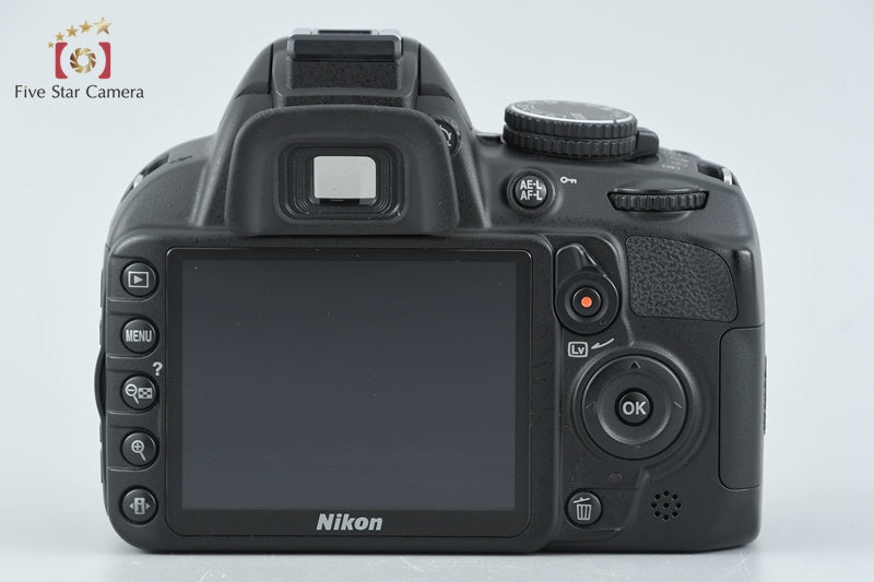 Nikon D3100 14.2 MP Digital SLR Camera 18-55 55-200 Lenses