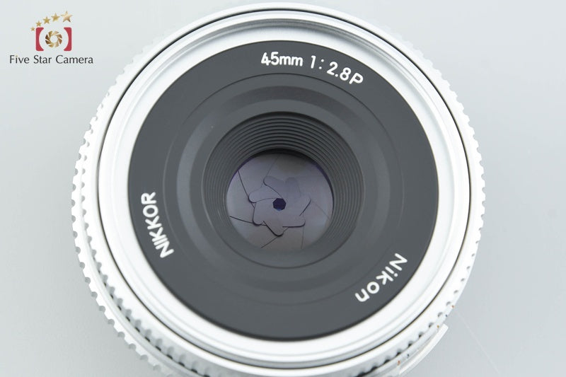 Nikon Ai-S NIKKOR 45mm f/2.8 P Silver