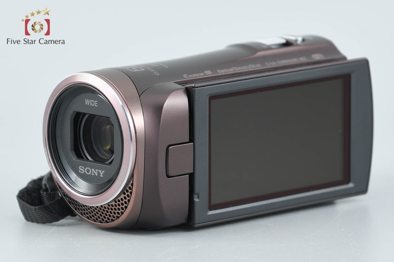SONY HANDYCAM HDR-CX480 Bordeaux Brown Digital HD Camcorder [Multiple Languages]