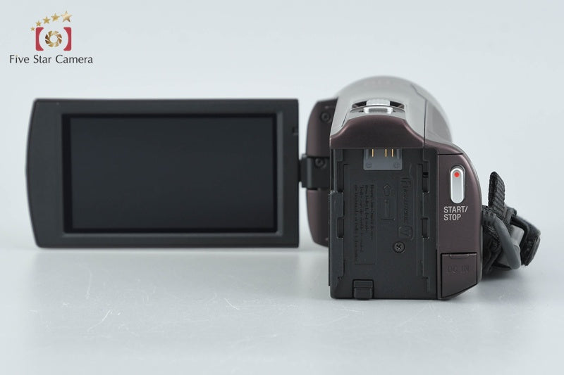 SONY HANDYCAM HDR-CX480 Bordeaux Brown Digital HD Camcorder [Multiple Languages]