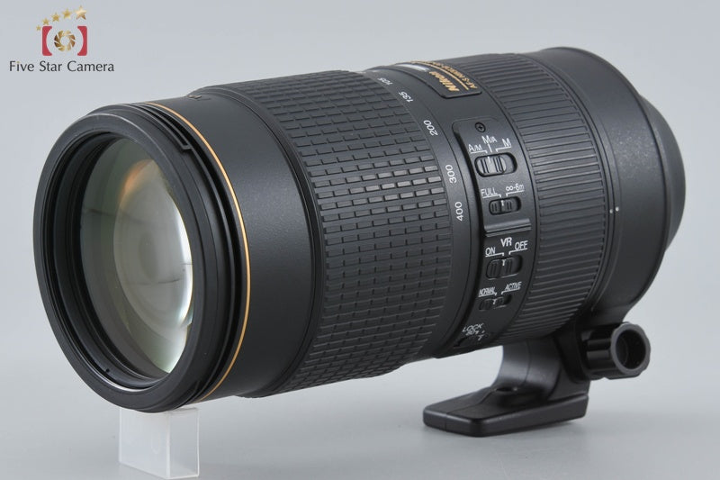 Nikon AF-S NIKKOR 80-400mm f/4.5-5.6 G ED VR w/ Box
