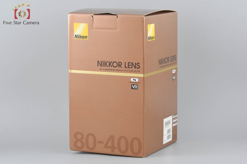 Nikon AF-S NIKKOR 80-400mm f/4.5-5.6 G ED VR w/ Box
