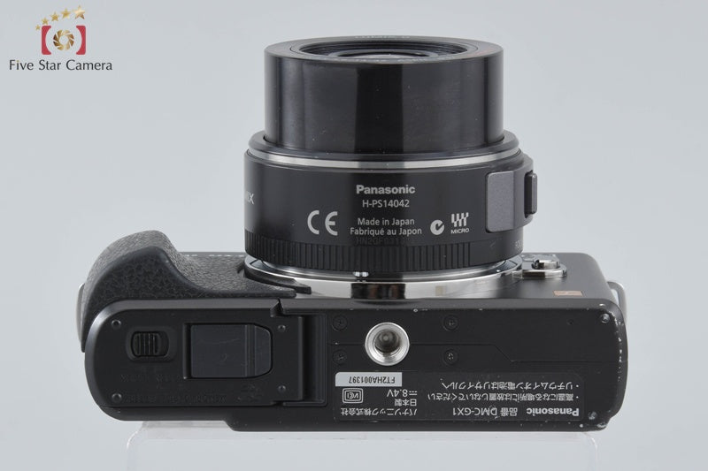 Panasonic LUMIX DMC-GX1 Black 16.0 MP 14-42 Lens [Japanese Language Only]