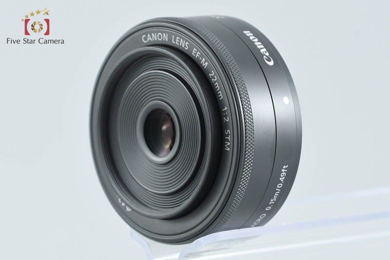 Canon EF-M 22mm f/2 STM Black