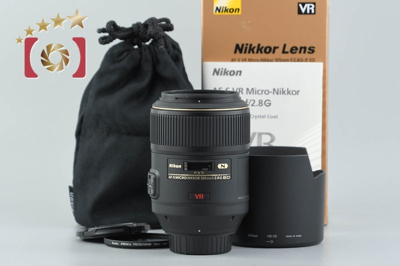 Nikon AF-S Micro NIKKOR 105mm f/2.8 G ED VR w/ Box
