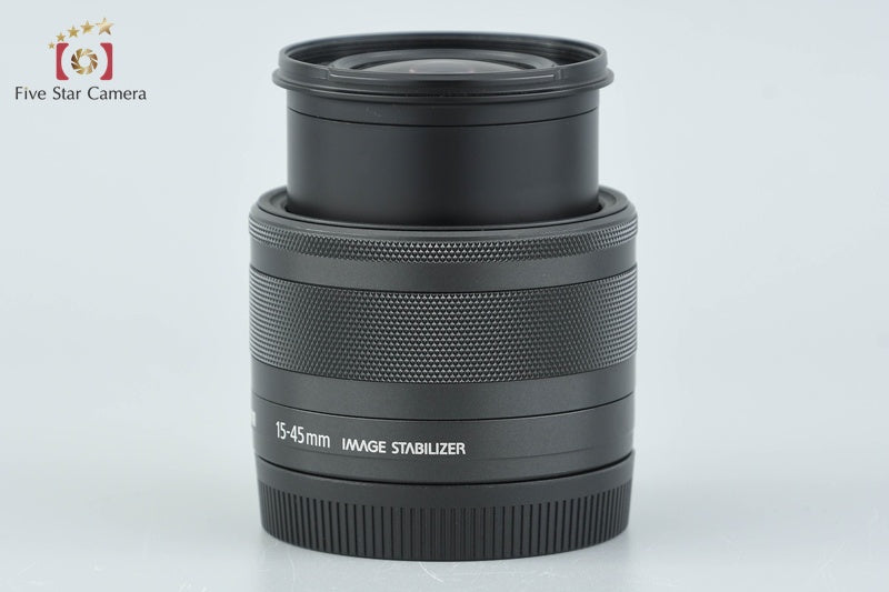 Canon EF-M 15-45mm f/3.5-6.3 IS STM Black