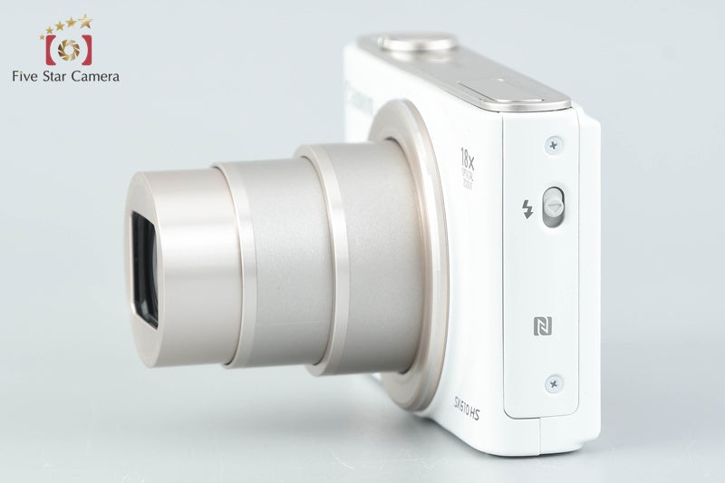 Canon PowerShot SX610 HS White 20.2 MP Digital Camera