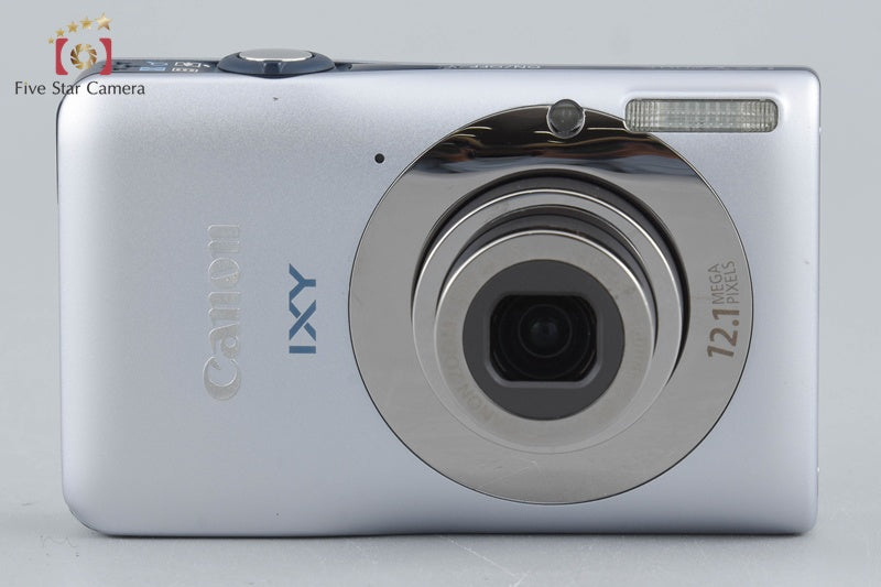 Canon IXY 200F Silver 12.1 MP Digital Camera w/ Box