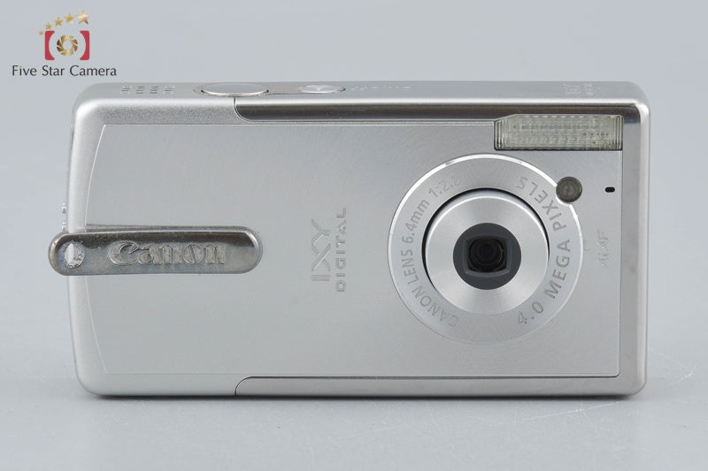 Canon IXY Digital L Platinum Silver 4.0 MP Digital Camera