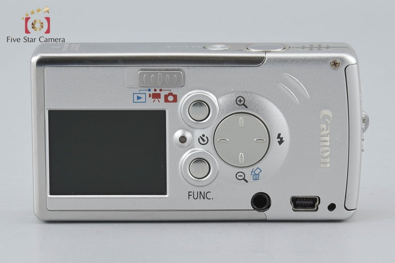 Canon IXY Digital L Platinum Silver 4.0 MP Digital Camera
