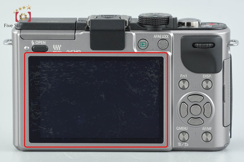 Panasonic LUMIX DMC-GX1 Blade Silver 16.0 MP 14-42 Lens [Japanese Language Only]
