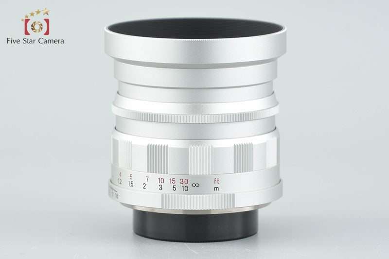 Voigtlander NOKTON 50mm f/1.5 Aspherical Silver L39 LTM Leica Thread Mount
