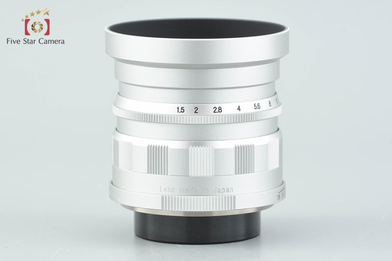 Voigtlander NOKTON 50mm f/1.5 Aspherical Silver L39 LTM Leica Thread Mount