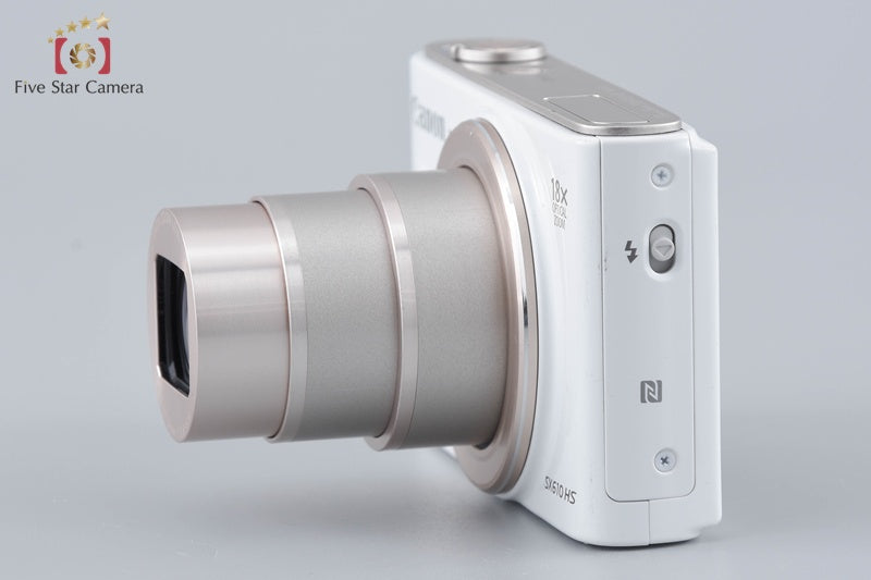 Canon PowerShot SX610 HS White 20.2 MP Digital Camera