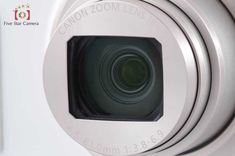 Canon PowerShot SX610 HS White 20.2 MP Digital Camera