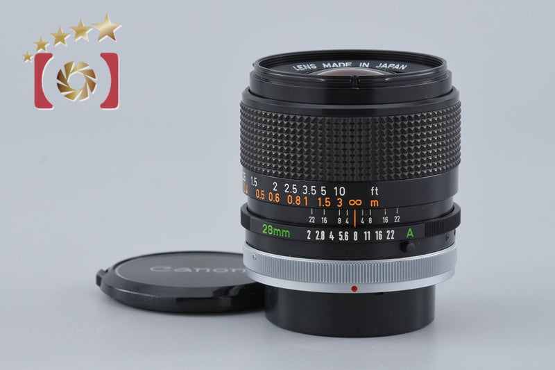 Canon FD 28mm f/2 S.S.C.