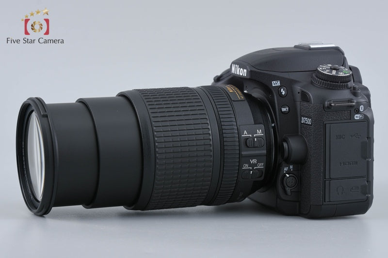 "Count 1,397" Nikon D7500 20.9 MP Digital SLR Camera 18-140 VR Lens