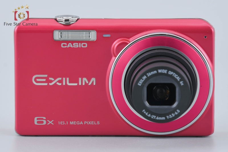 Casio EXILIM EX-ZS26 Red 16.1 MP Digital Camera w/ Box