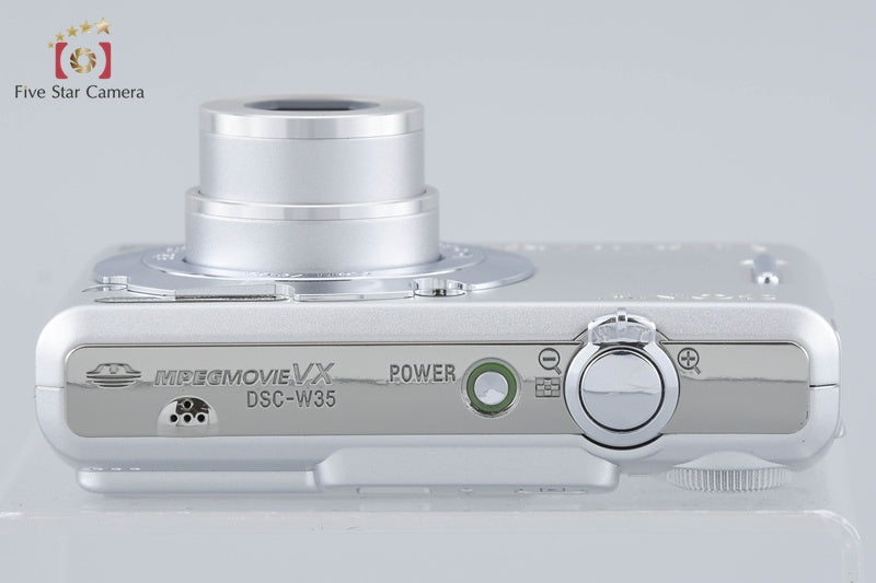 Sony Cyber-shot DSC-W35 7.2 MP Digital Camera [Japanese Language Only]