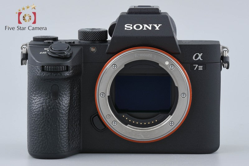 SONY α7III ILCE-7M3 24.2 MP Mirrorless Camera w/ Box [Japanese Language Only]