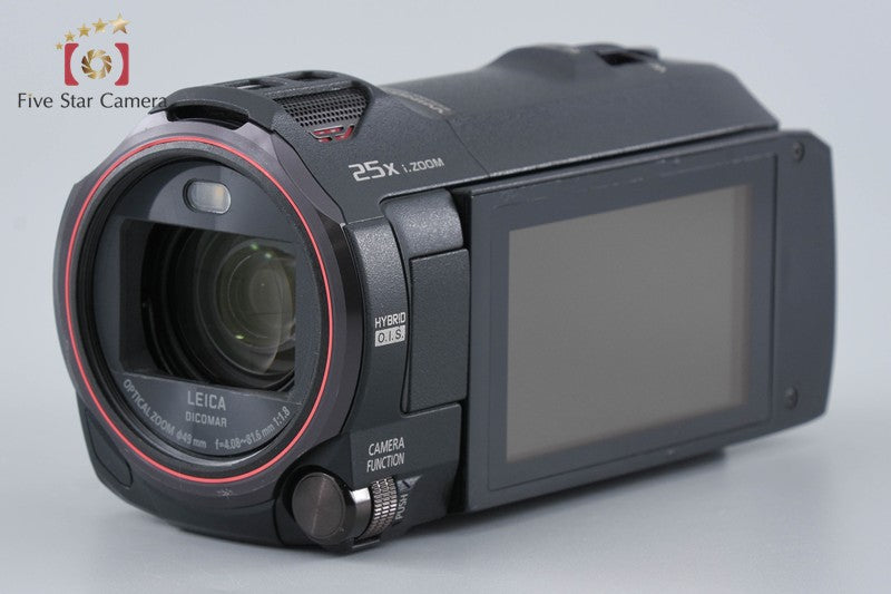 Panasonic HC-VX981 Black 4K Digital Camcorder International Model