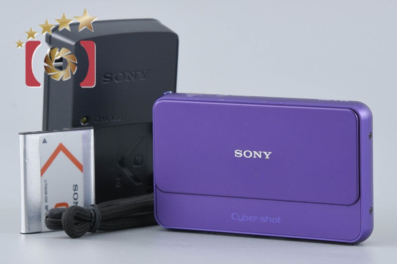 SONY Cyber-shot DSC-T99 Violet 14.1 MP Digital Camera [Japanese Language Only]